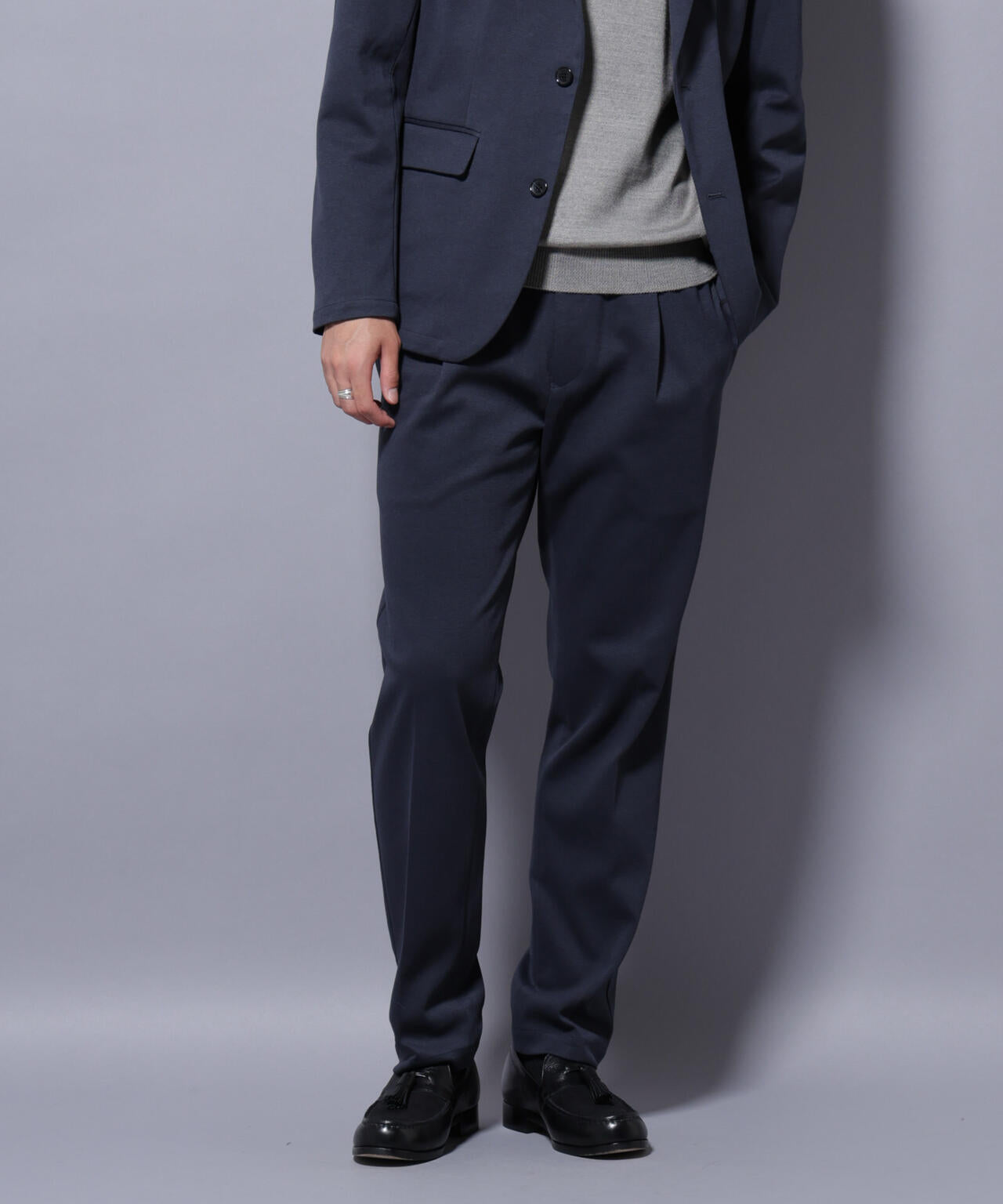 のこのこページ ストレッチカノコスラックス(セットアップ可) | NANO universe（ナノ