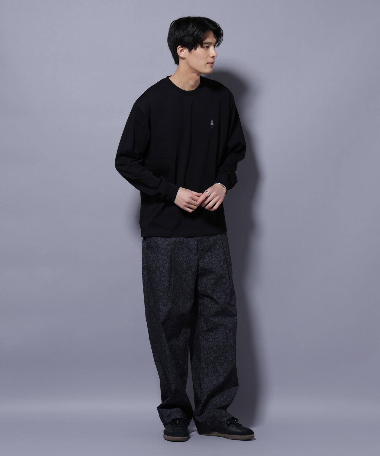 オリジナルパターンイージーパンツ