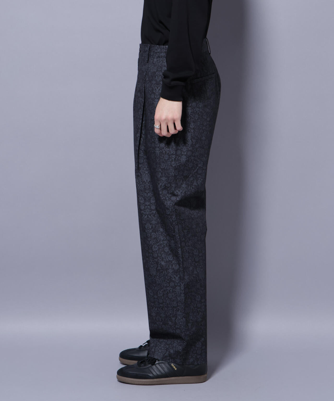 オリジナルパターンイージーパンツ