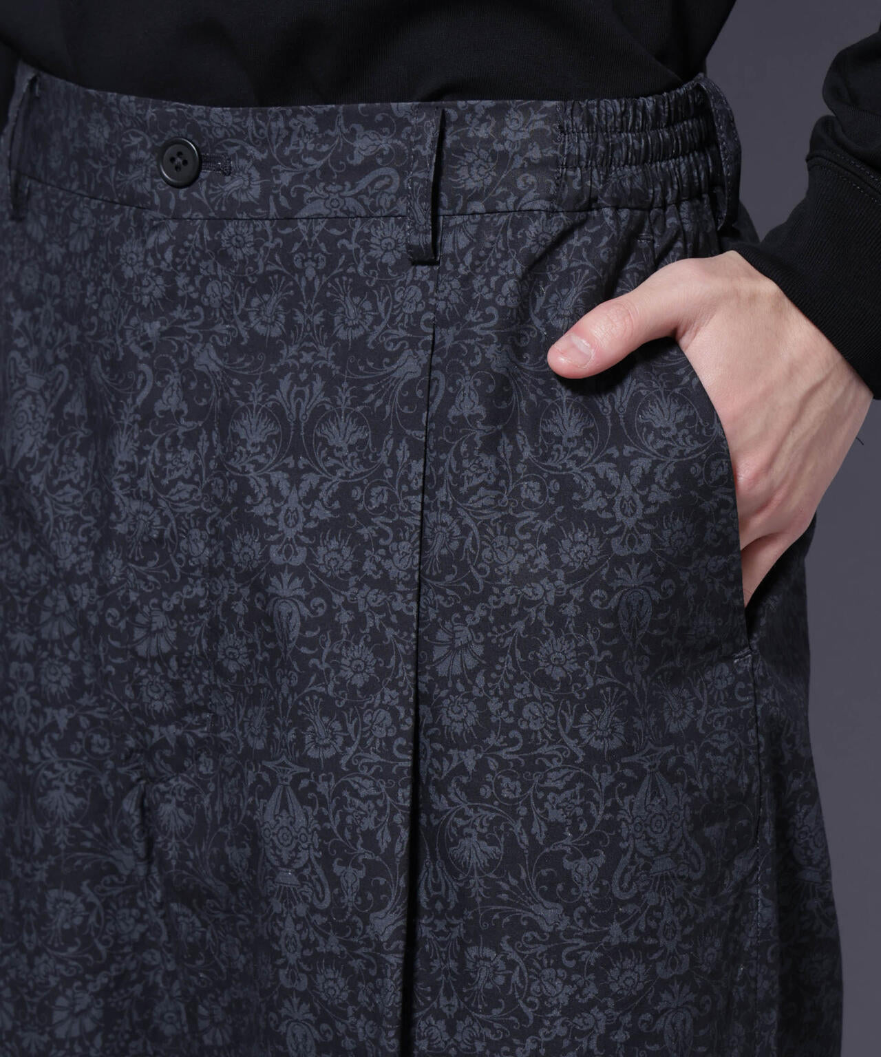 オリジナルパターンイージーパンツ