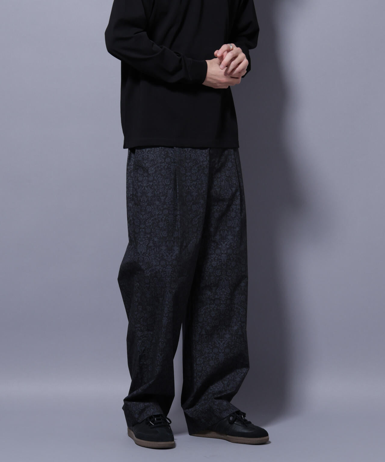 オリジナルパターンイージーパンツ