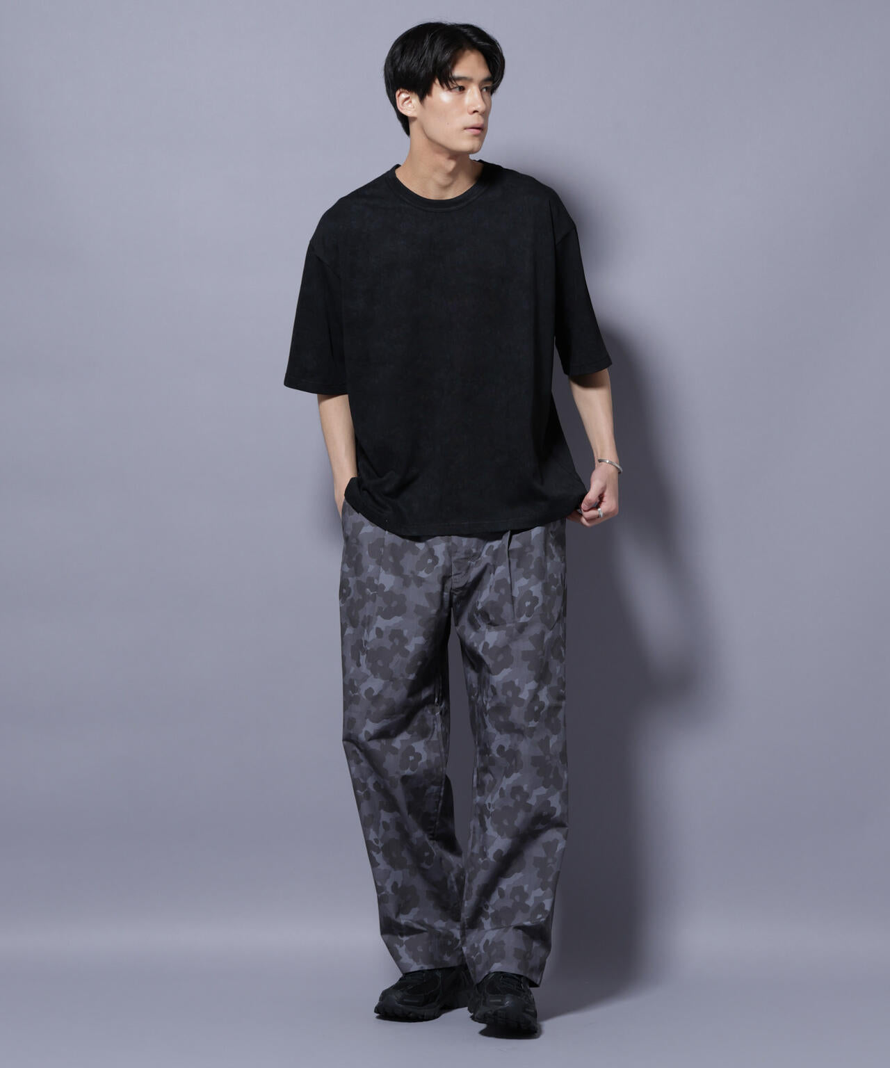 オリジナルパターンイージーパンツ