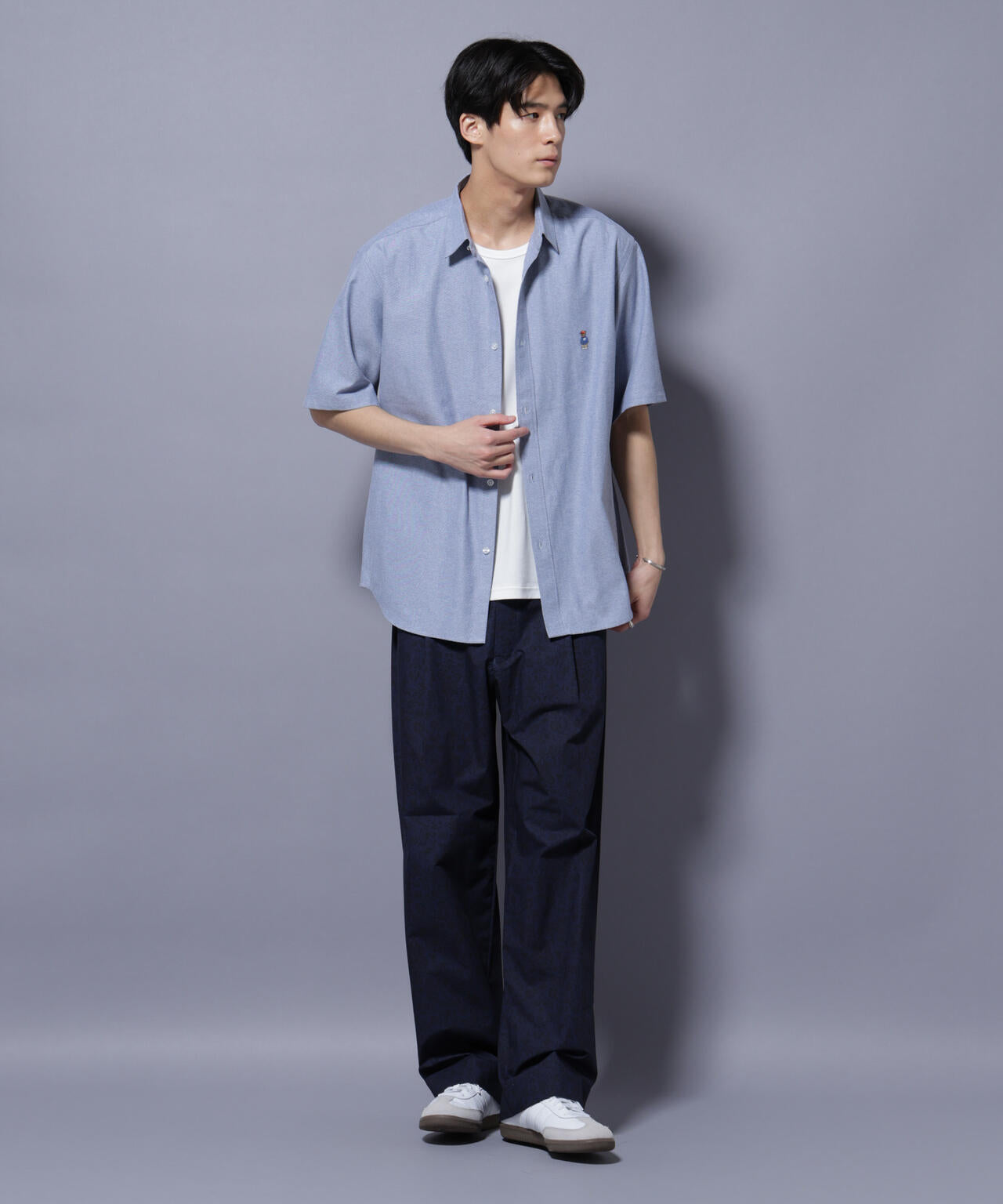 オリジナルパターンイージーパンツ