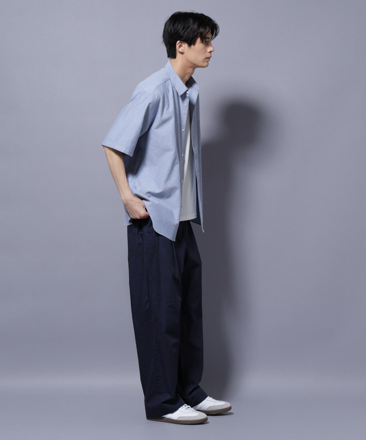 オリジナルパターンイージーパンツ