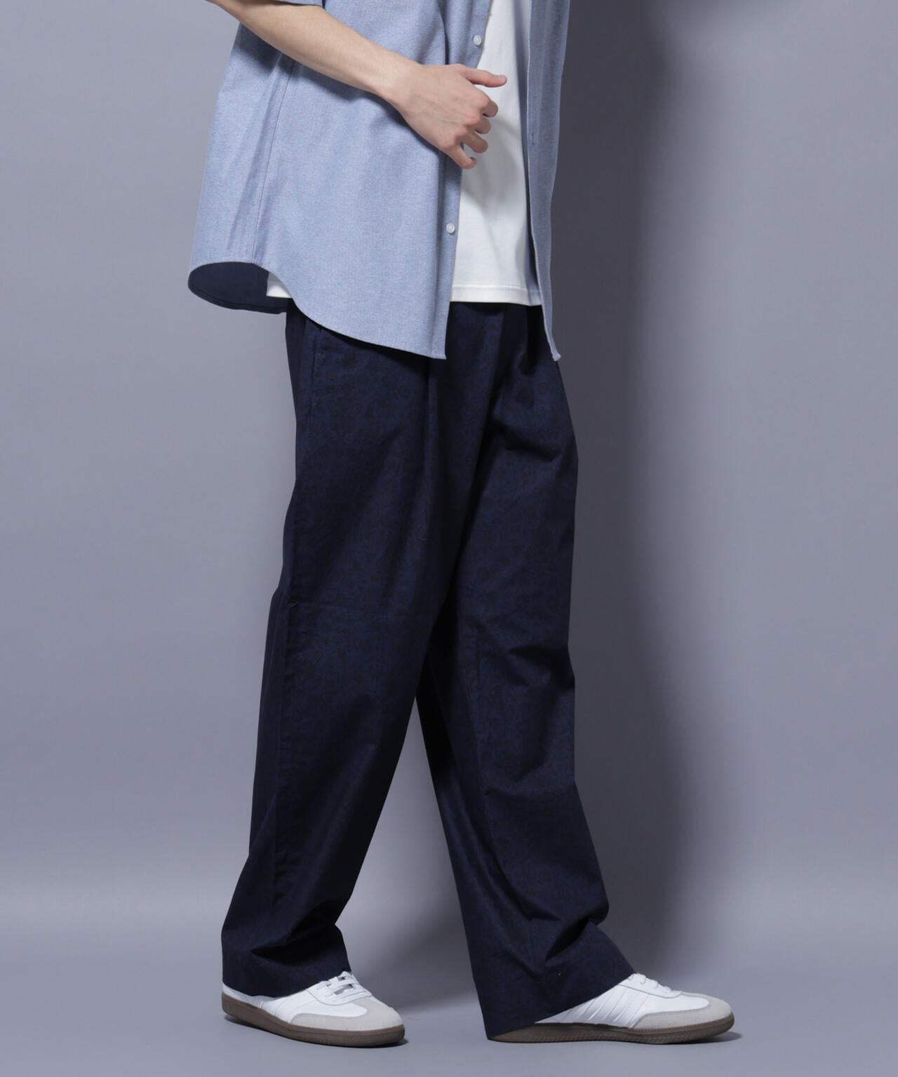 オリジナルパターンイージーパンツ