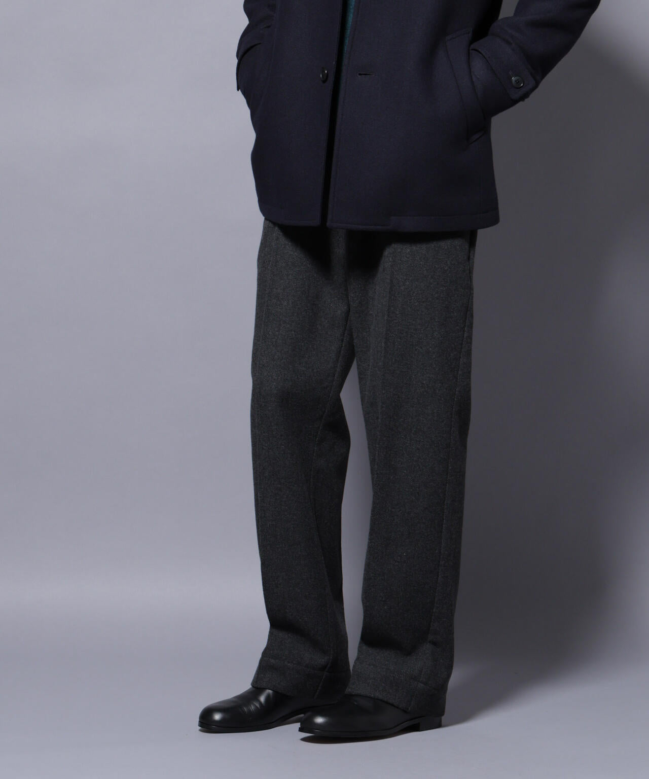 ヘリンボーンストレートスラックス | NANO universe（ナノ・ユニバース