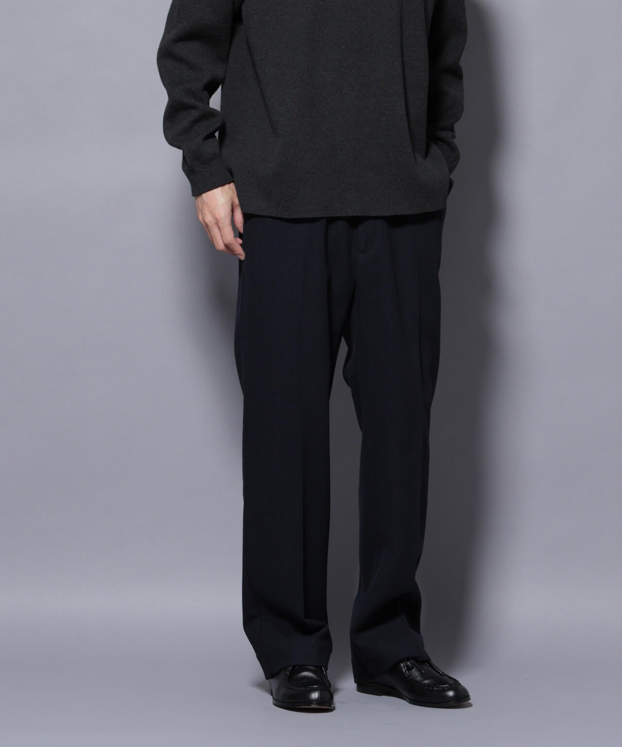 ヘリンボーンストレートスラックス | NANO universe（ナノ・ユニバース