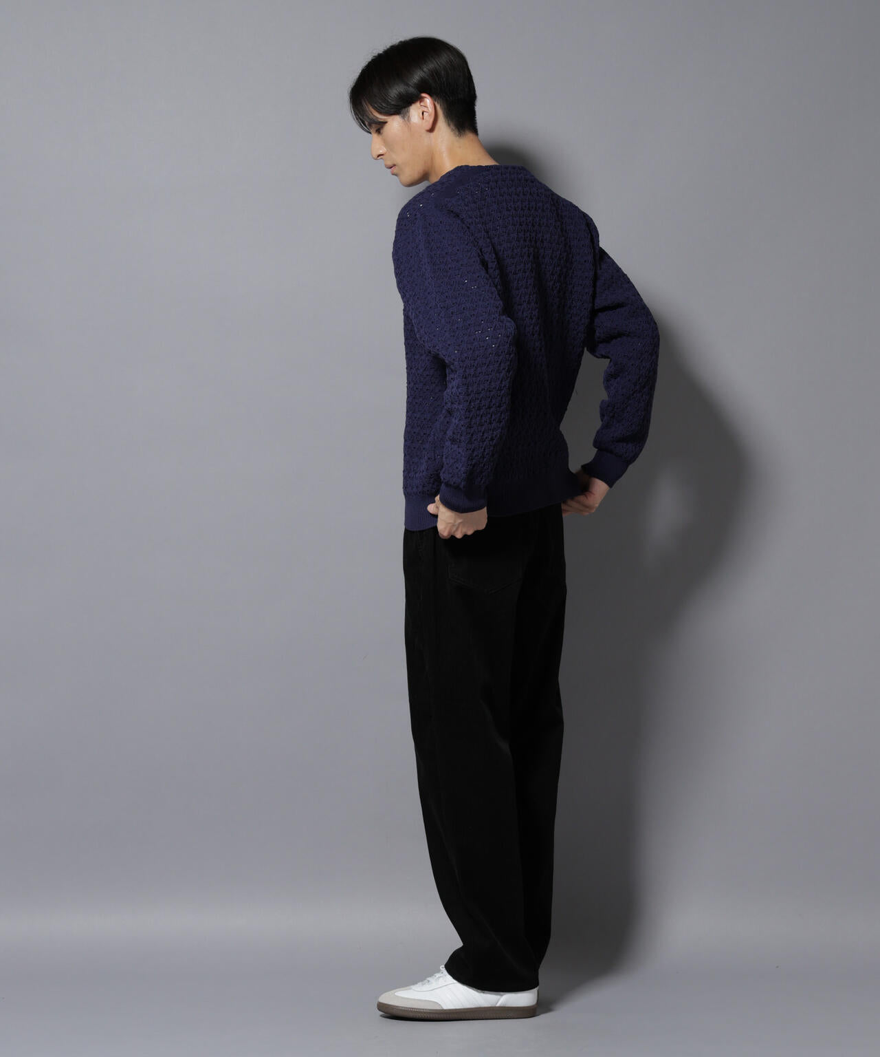 コーデュロイイージーバギーパンツ