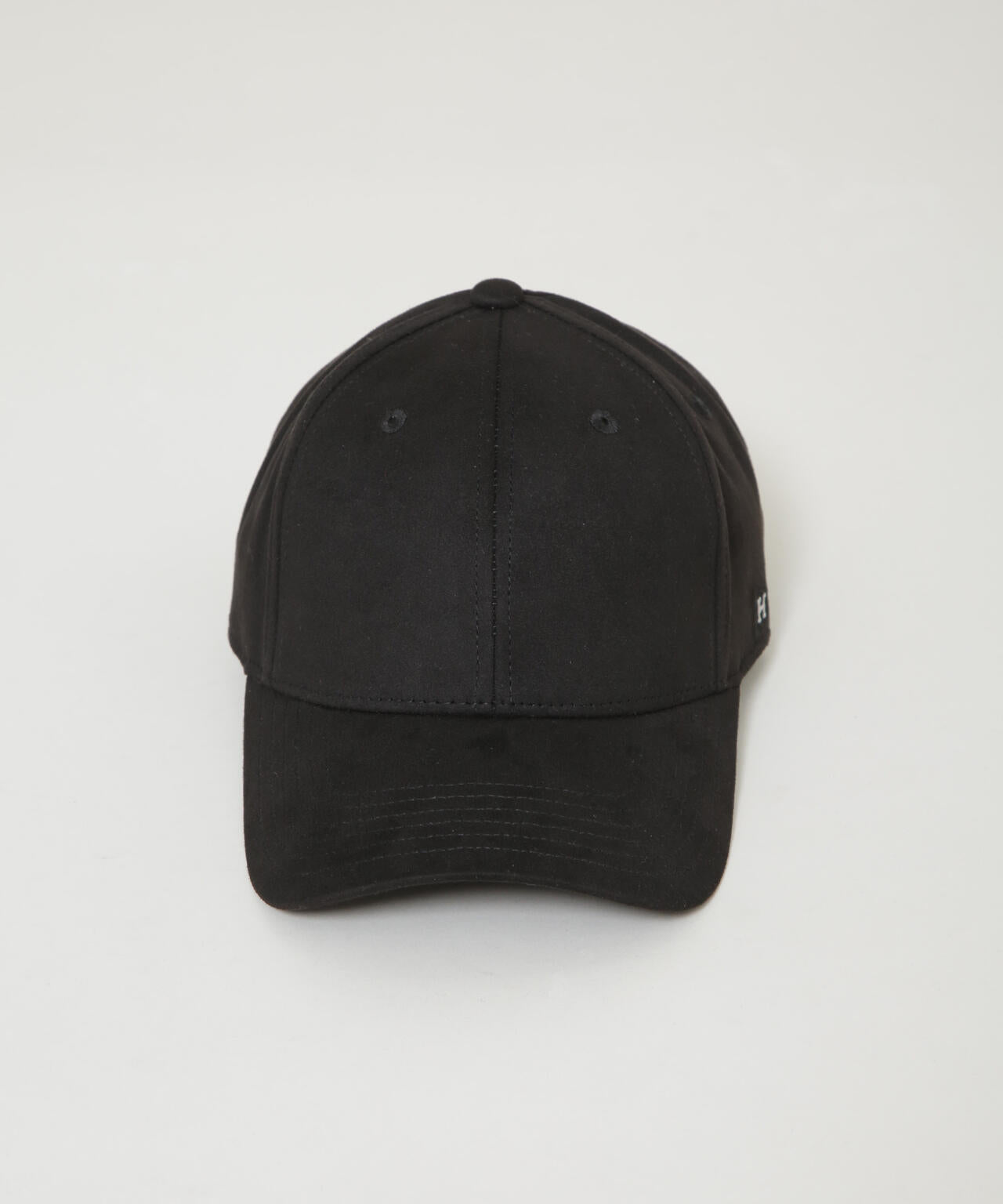 Healthknit/別注 フェイクスエードペナント刺繍キャップ | NANO