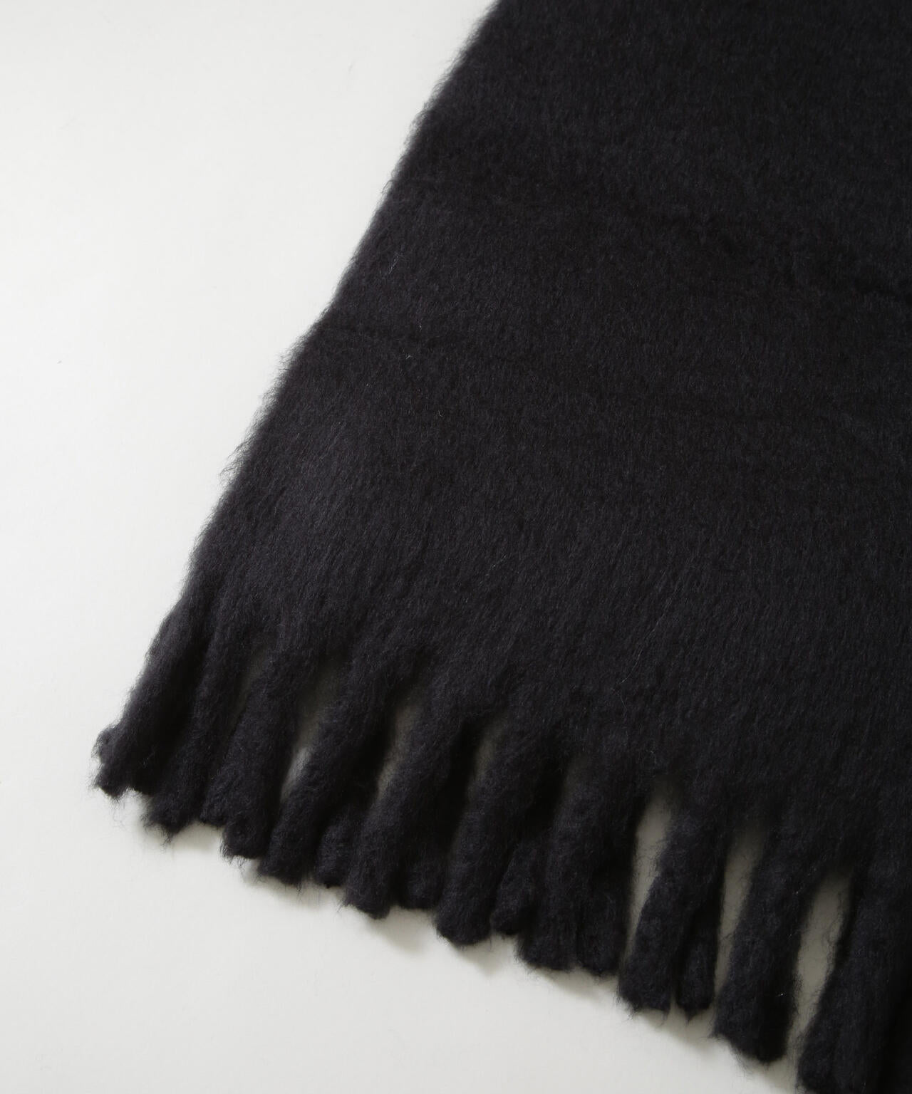 ボリュームフリンジマフラー / ソリッド