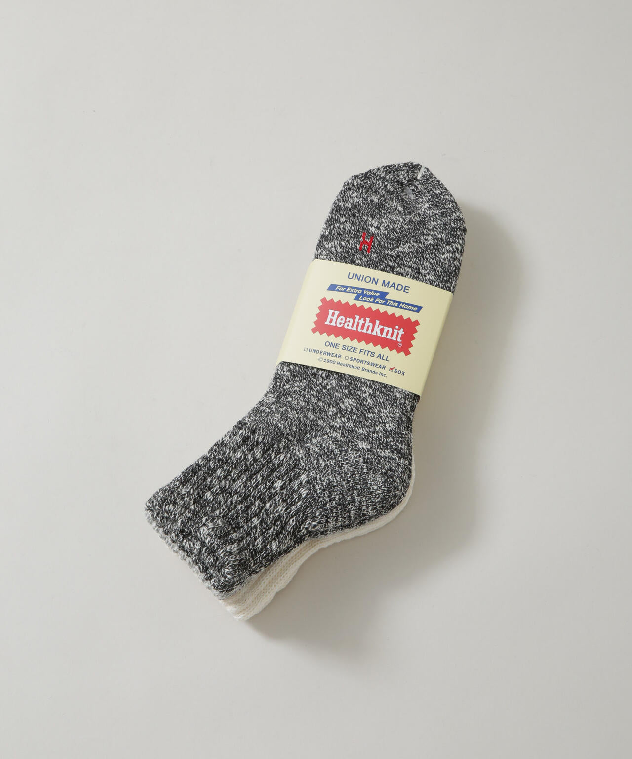 Healthknit/ベーシックスラブMIX ソックス 3足セット