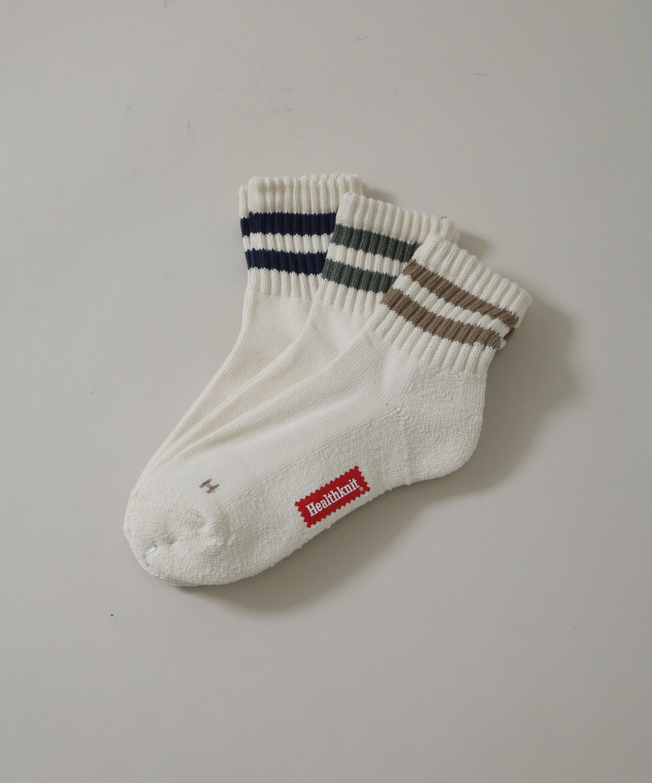 Healthknit/シンカー2本ライン ソックス 3足SET | NANO universe（ナノ
