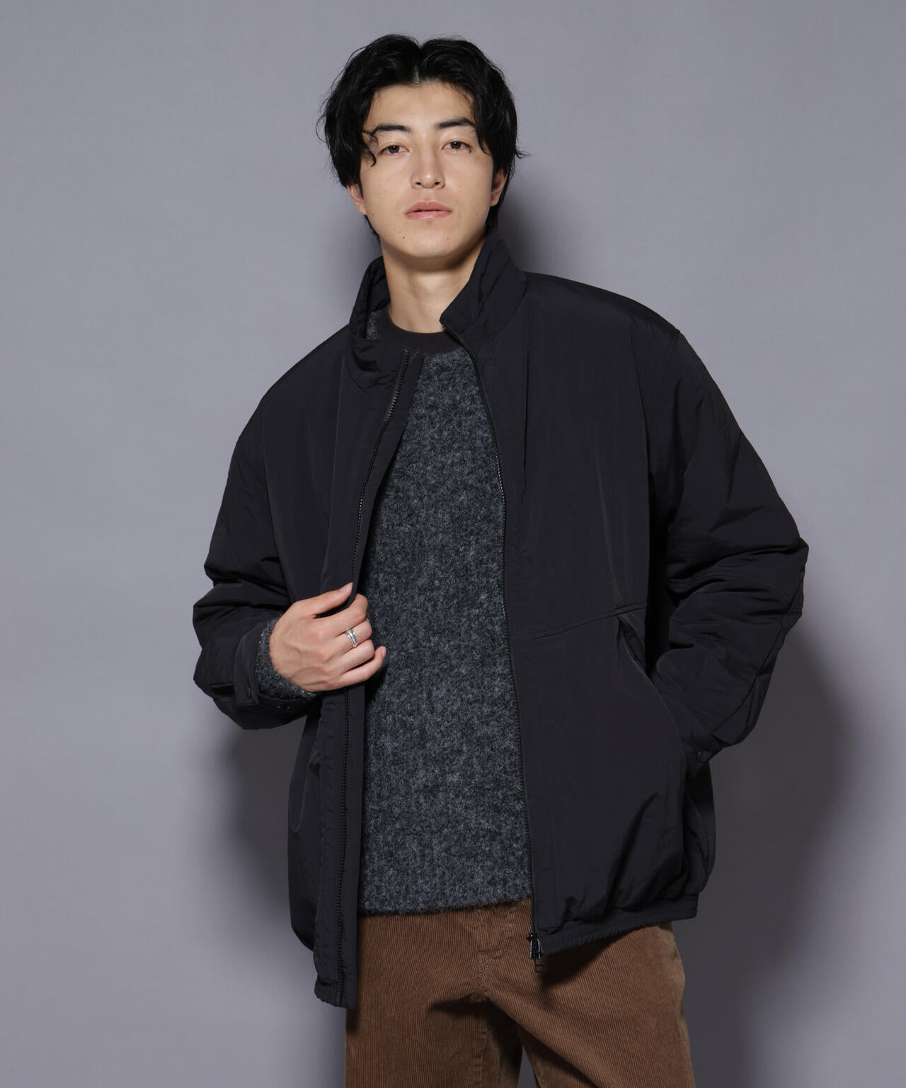 THERMOLITE(R) スタンドZIPブルゾン | NANO universe（ナノ