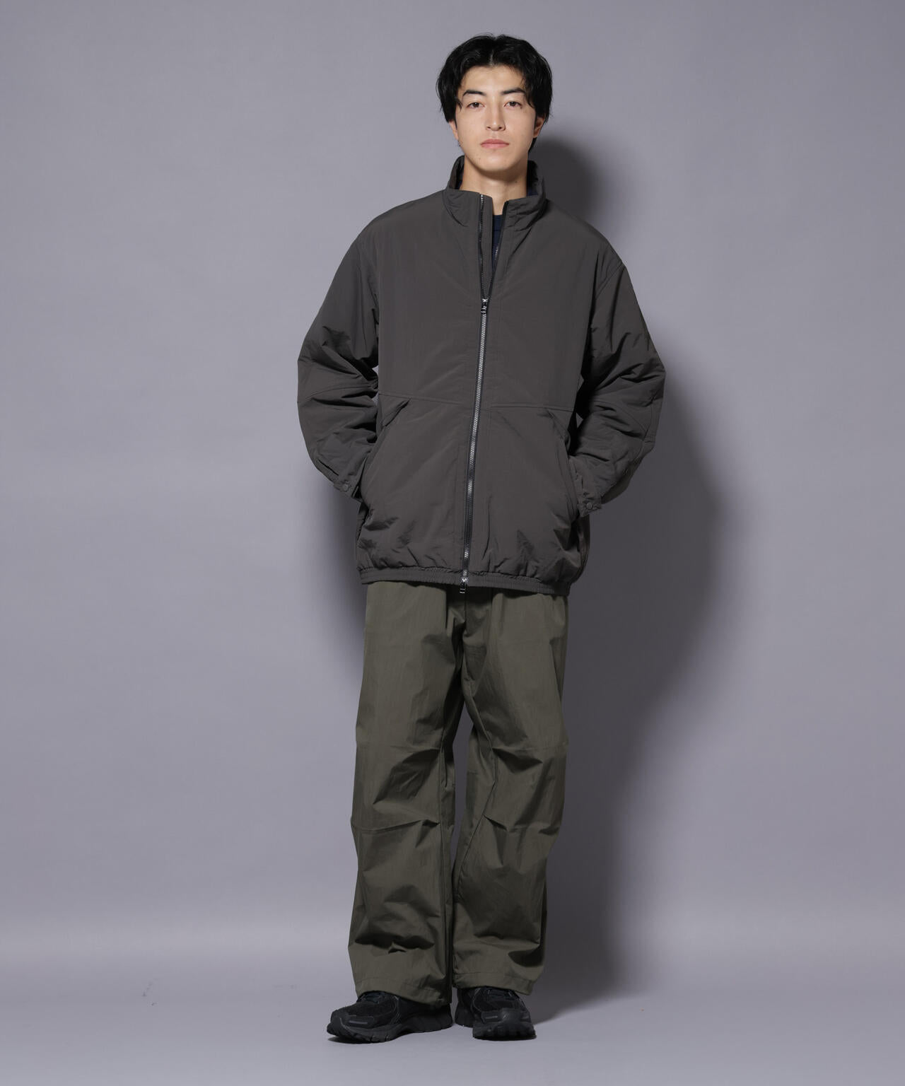 THERMOLITE(R)  スタンドZIPブルゾン