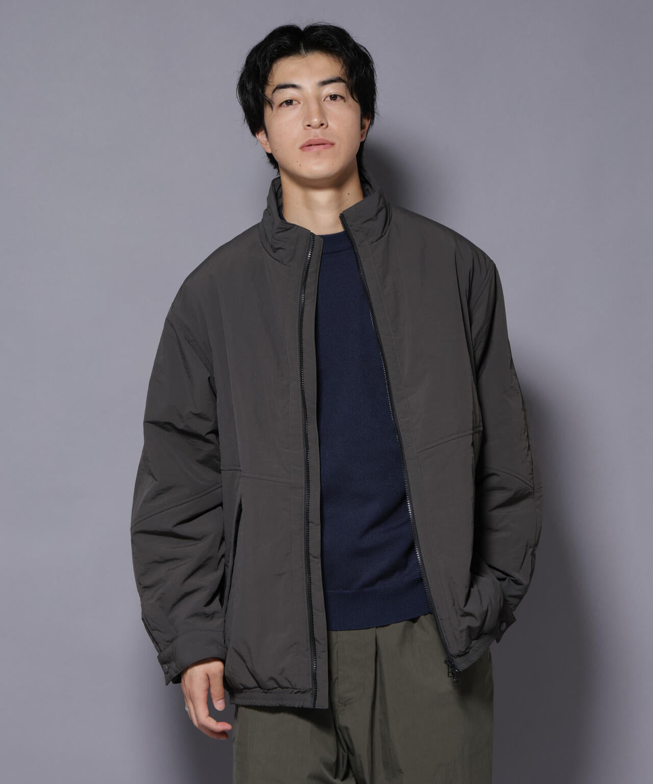 THERMOLITE(R) スタンドZIPブルゾン | NANO universe（ナノ