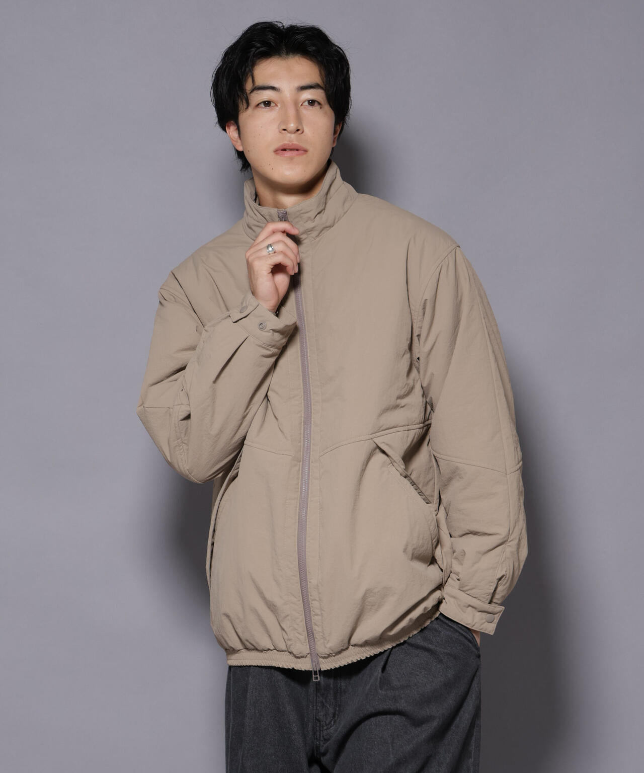 THERMOLITE(R) スタンドZIPブルゾン | NANO universe（ナノ