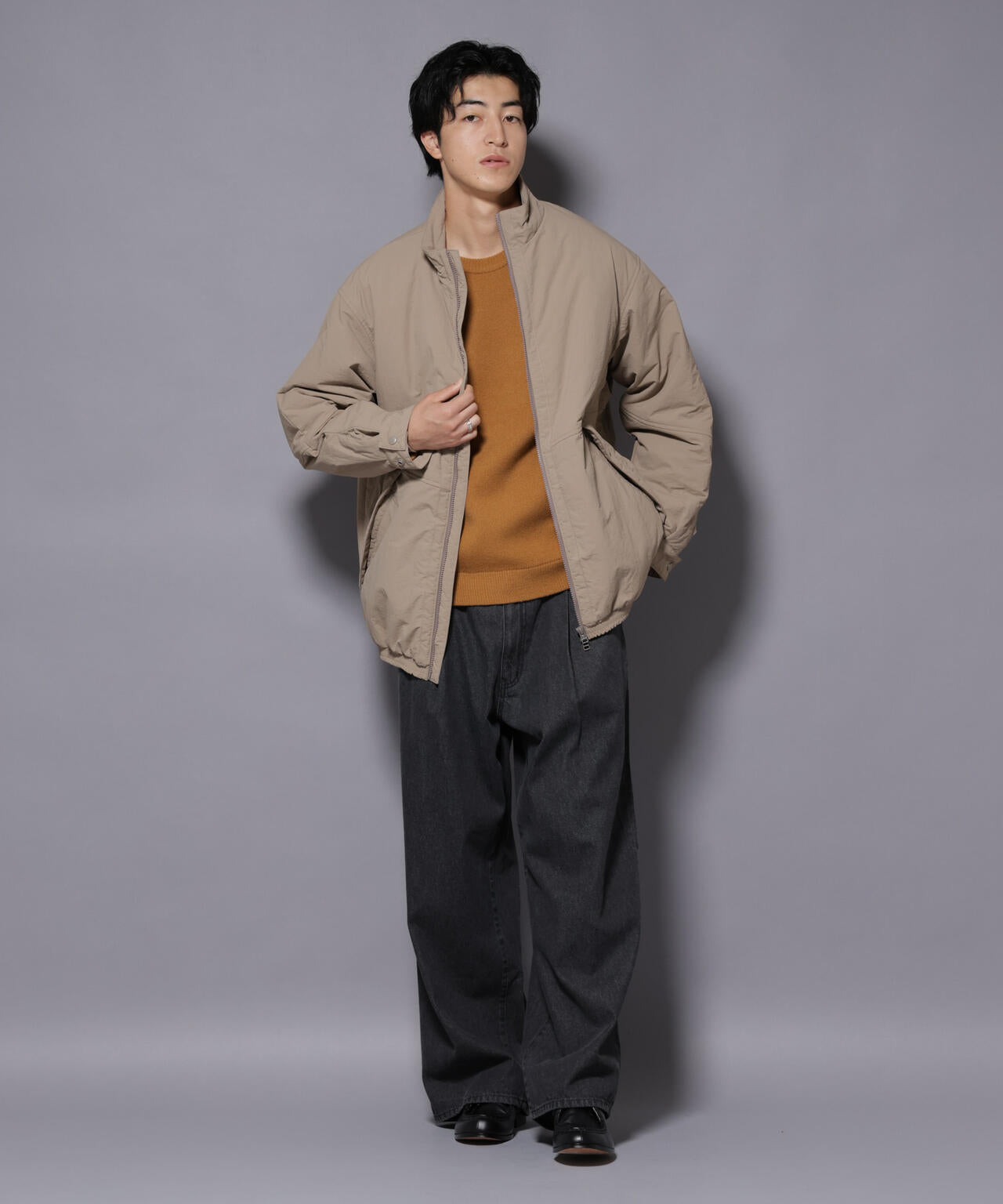 THERMOLITE(R) スタンドZIPブルゾン | NANO universe（ナノ