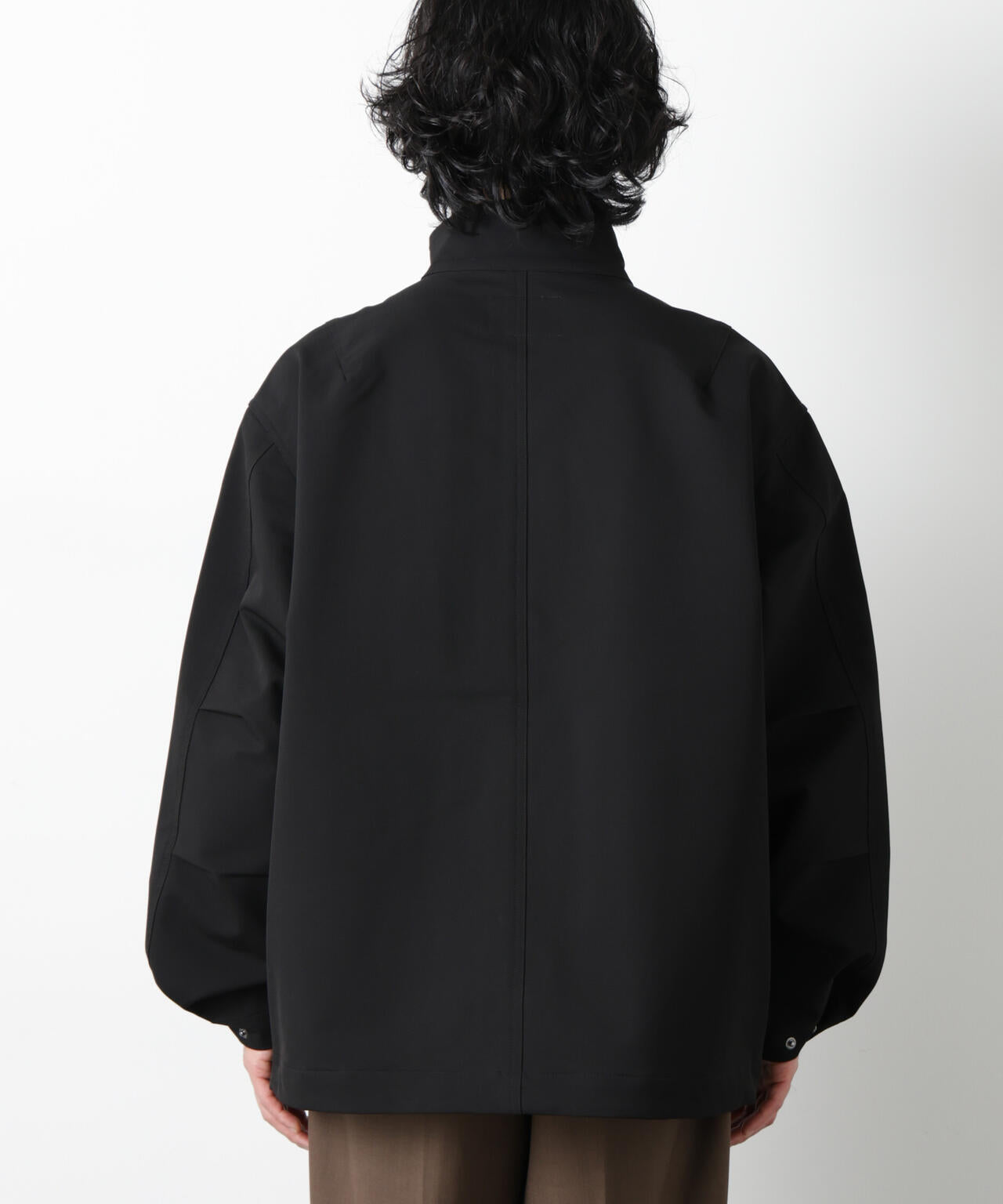 ドレープショートモッズブルゾン