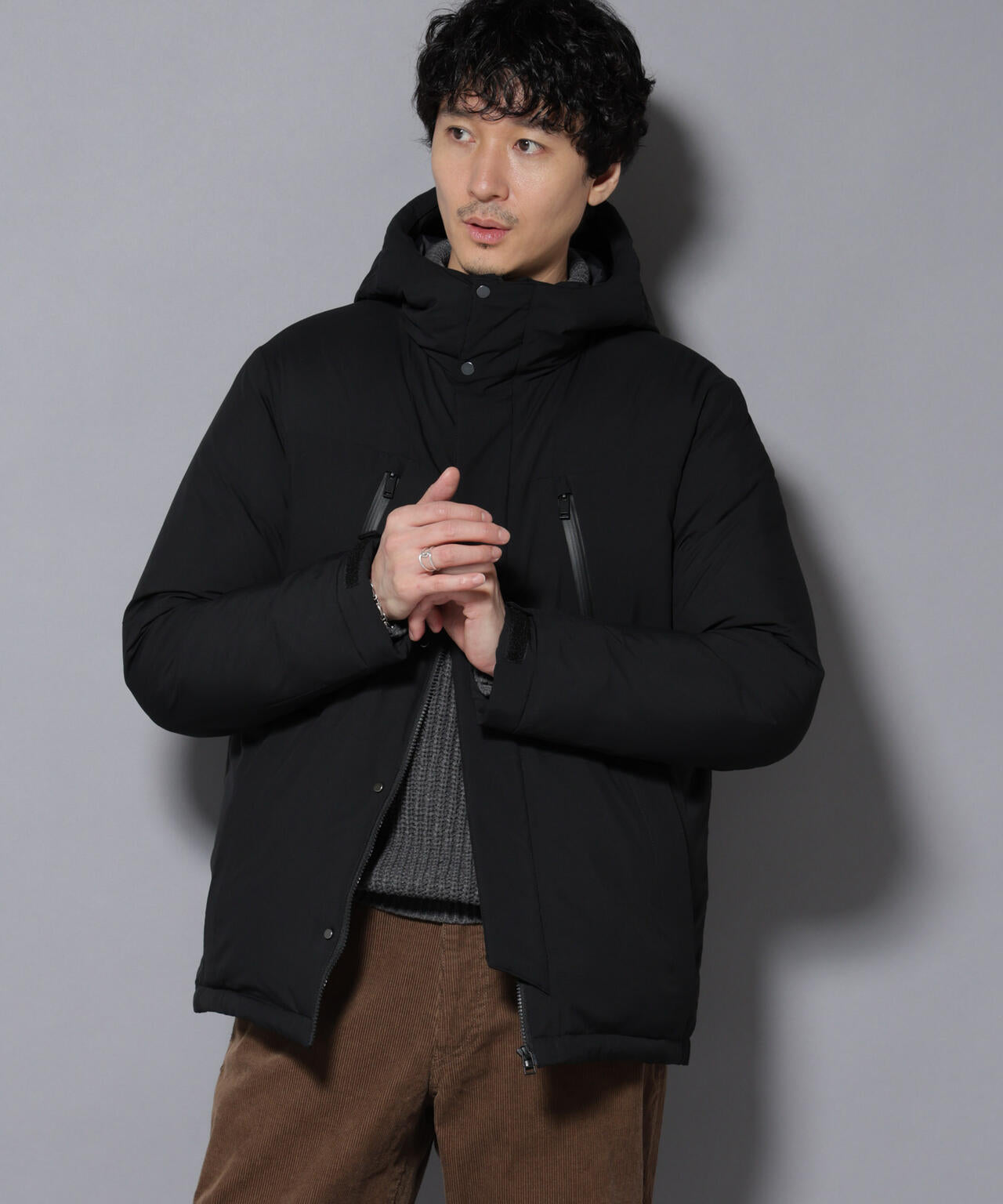 anewdown(R)フルダルマウンテンパーカー撥水ダウン