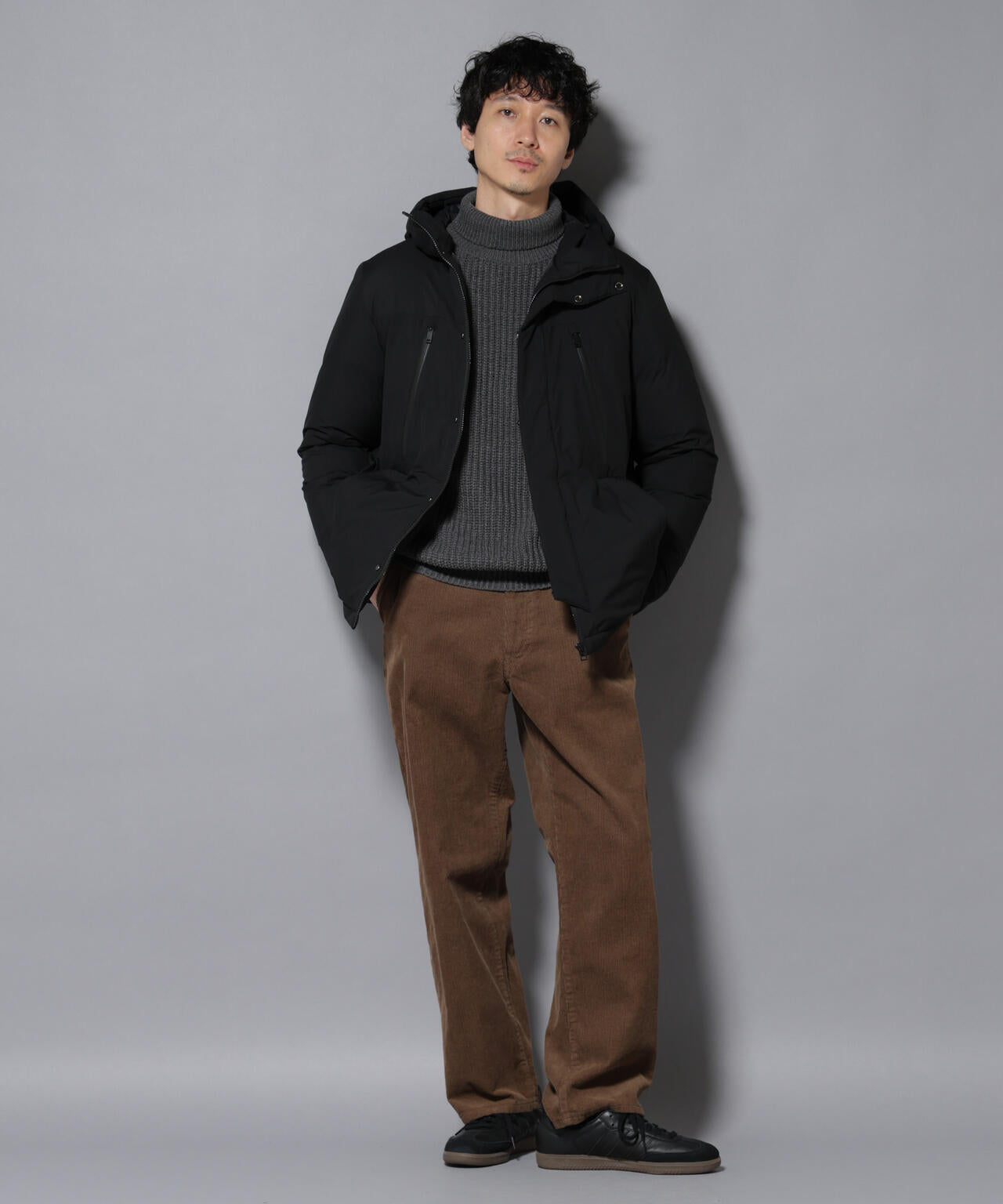 anewdown(R)フルダルマウンテンパーカー撥水ダウン