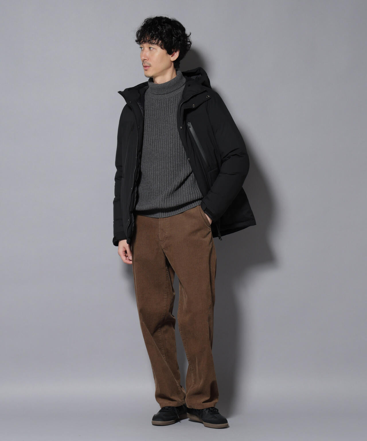 anewdown(R)フルダルマウンテンパーカー撥水ダウン