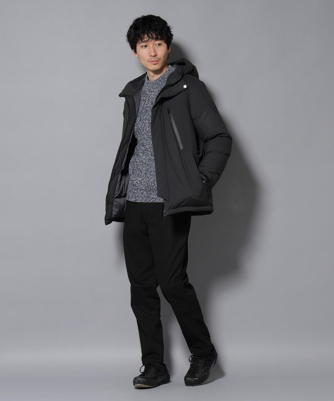 anewdown(R)フルダルマウンテンパーカー撥水ダウン