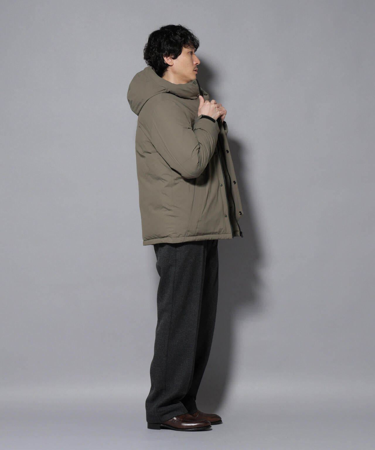 anewdown(R)フルダルマウンテンパーカー撥水ダウン