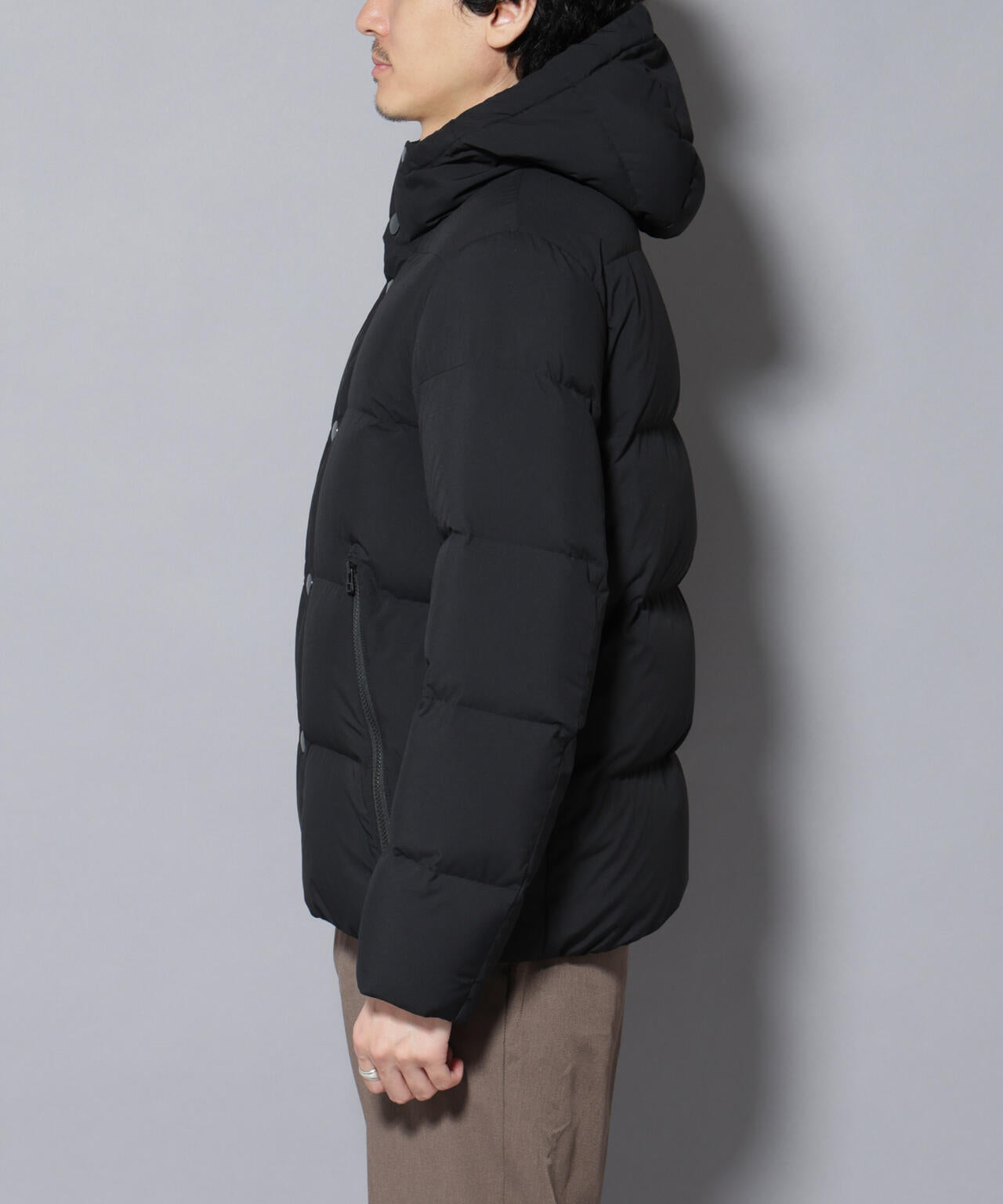 anewdown(R)フルダルステッチフーデット撥水ダウン | NANO universe