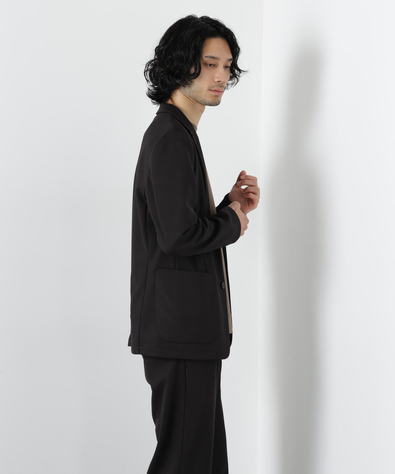 ボンディングカノコ セットアップ(手洗い可能) | NANO universe（ナノ