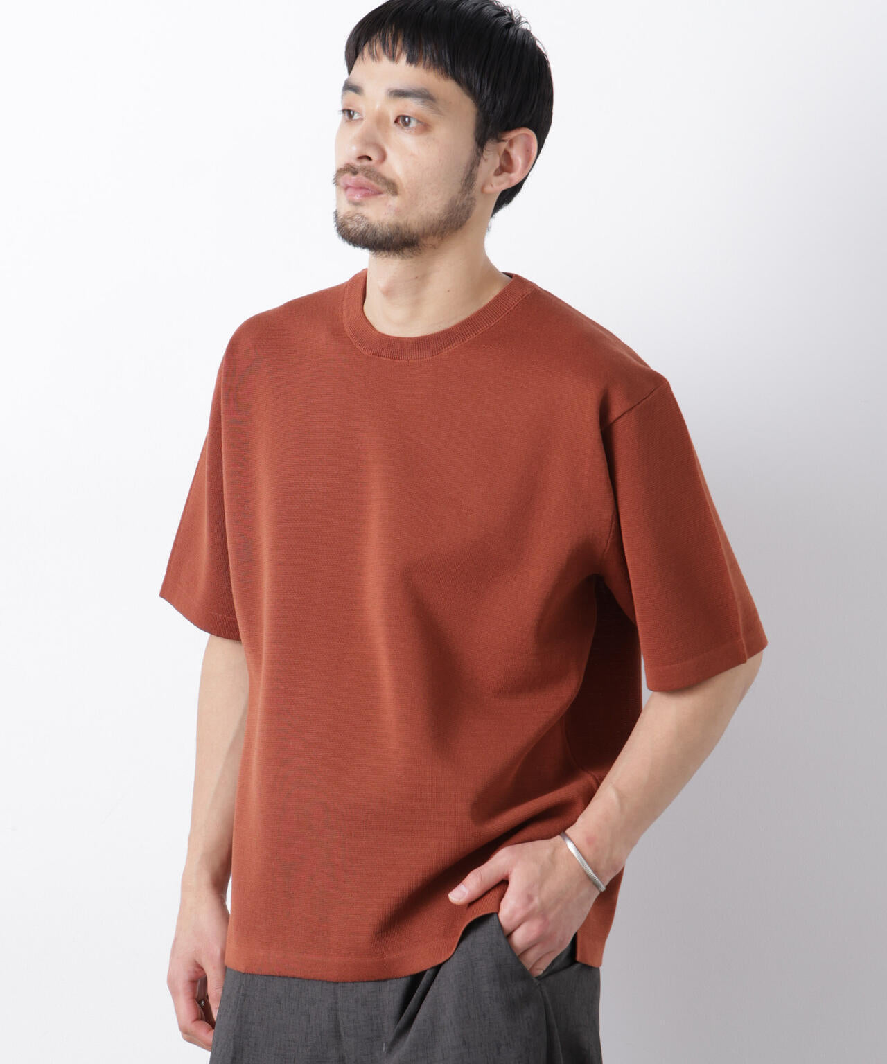 12ゲージドライニットTシャツ 半袖