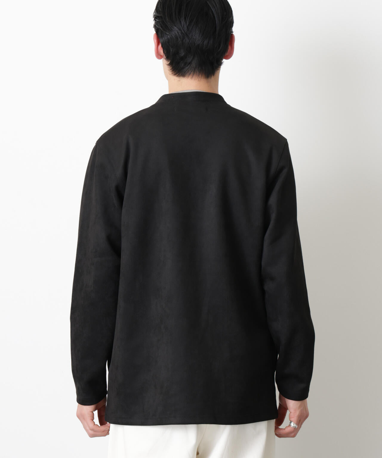 フェイクスエードトッパーカーディガン