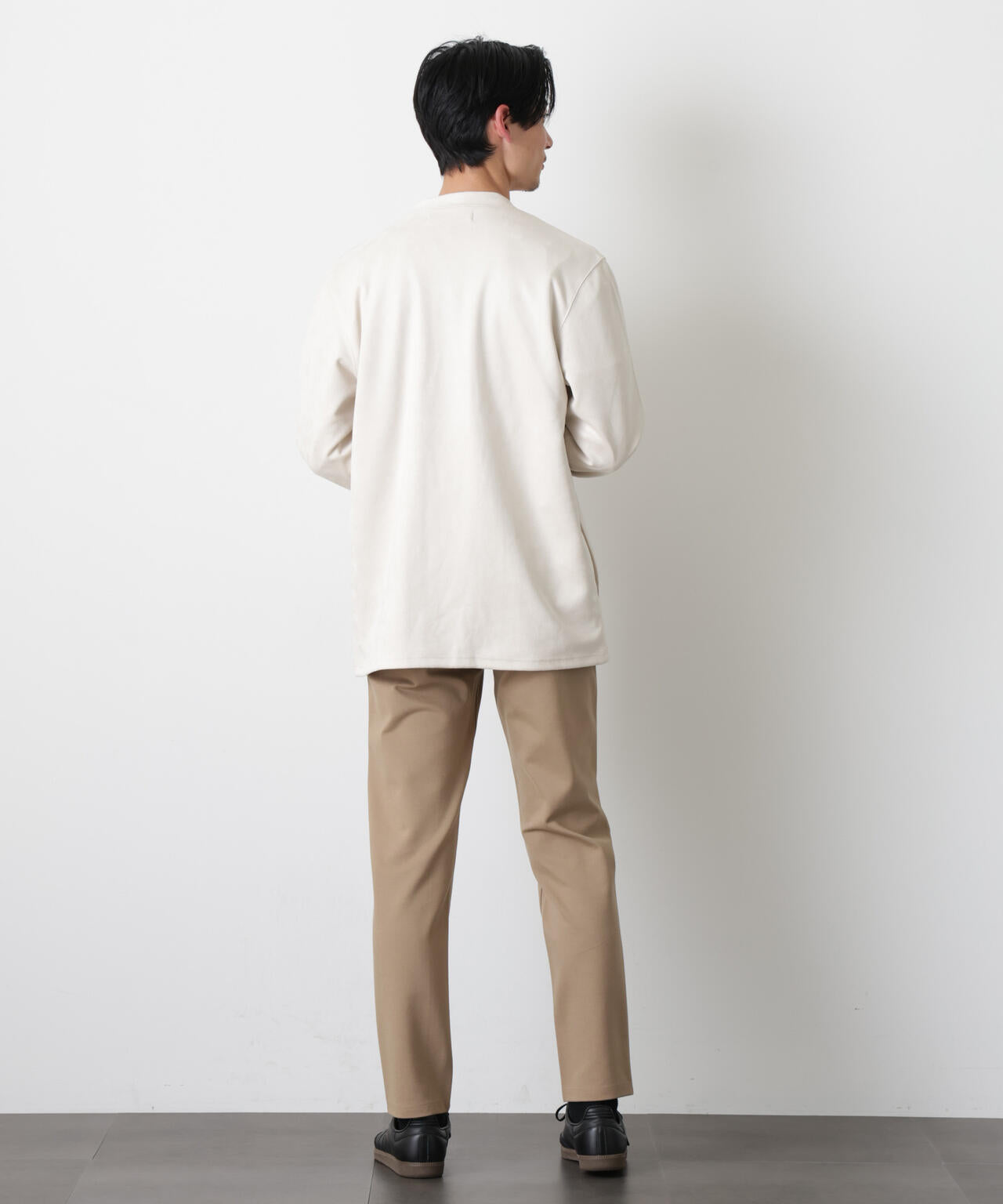 フェイクスエードトッパーカーディガン