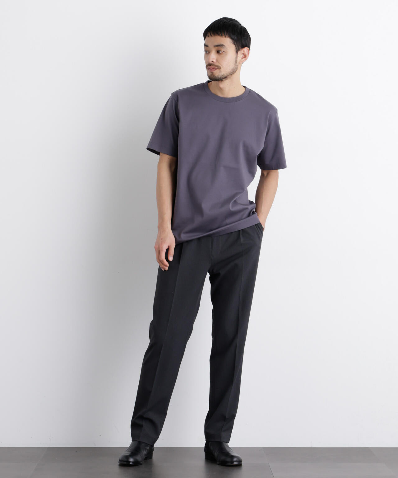 アンチスメル クルーネックTシャツ 半袖