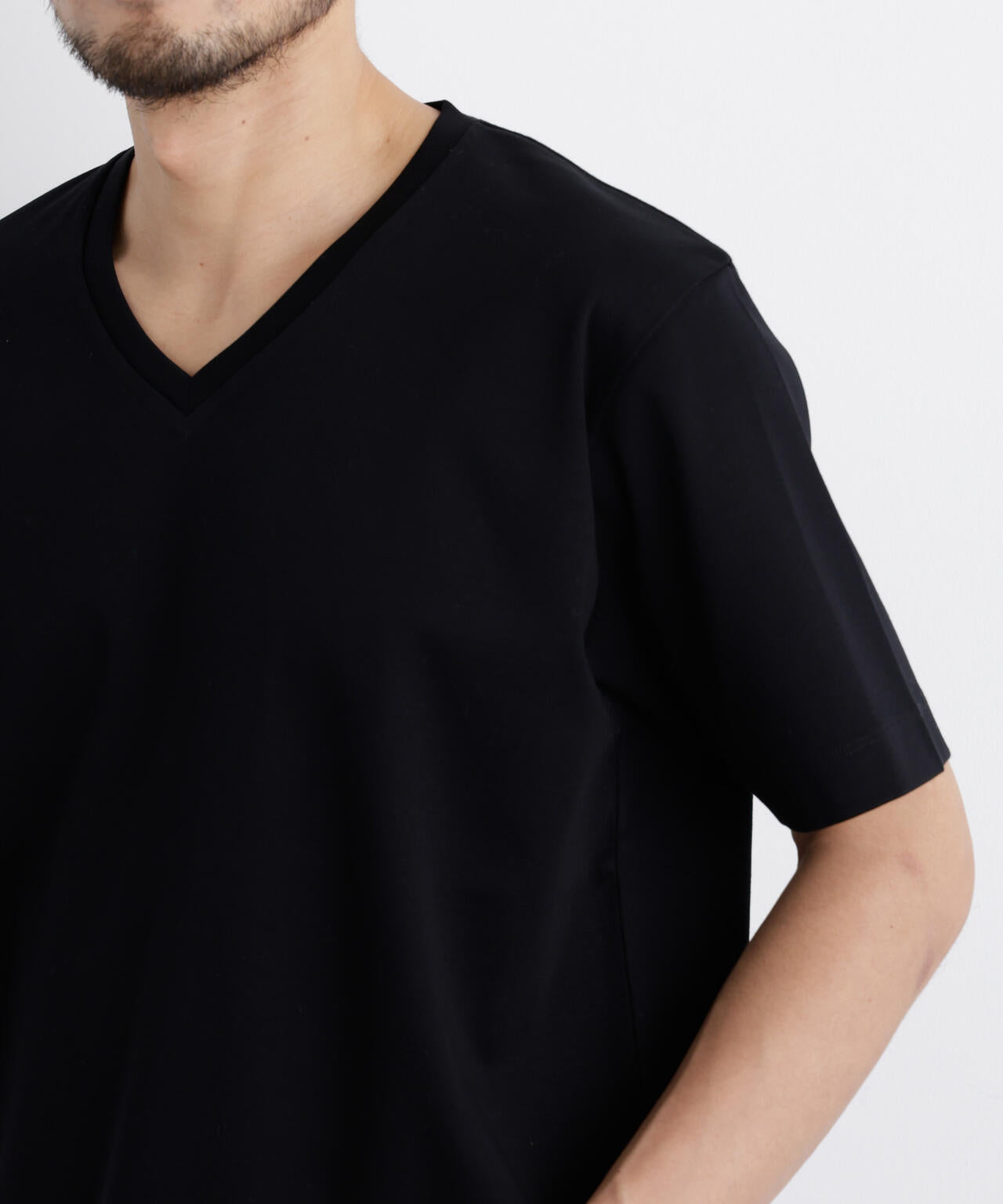 アンチスメル Vネック Tシャツ 半袖