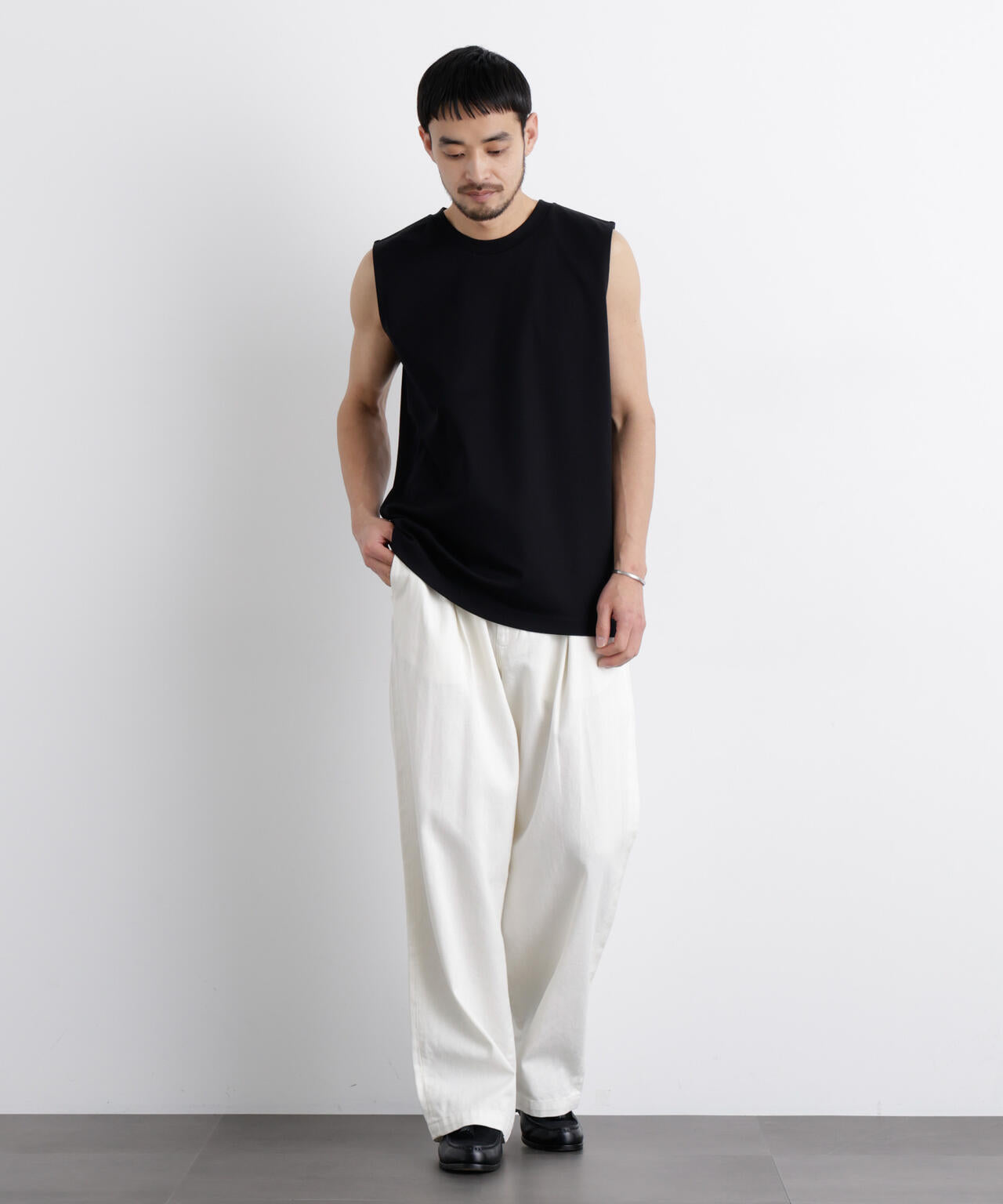 アンチスメル ノースリーブ Tシャツ