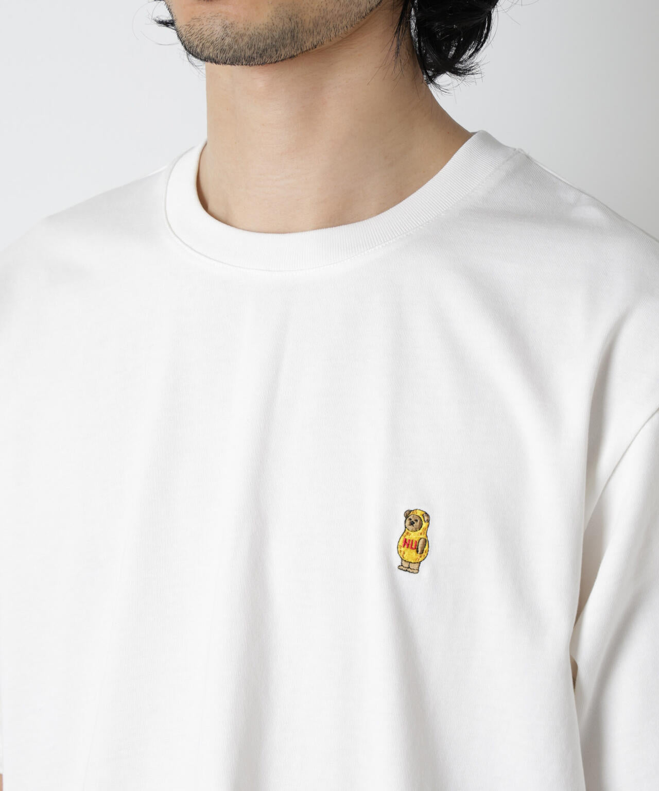 ナノベアTシャツ 半袖(落花生)