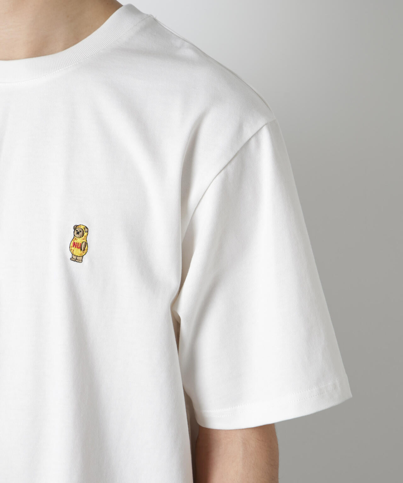 ナノベアTシャツ 半袖(落花生)