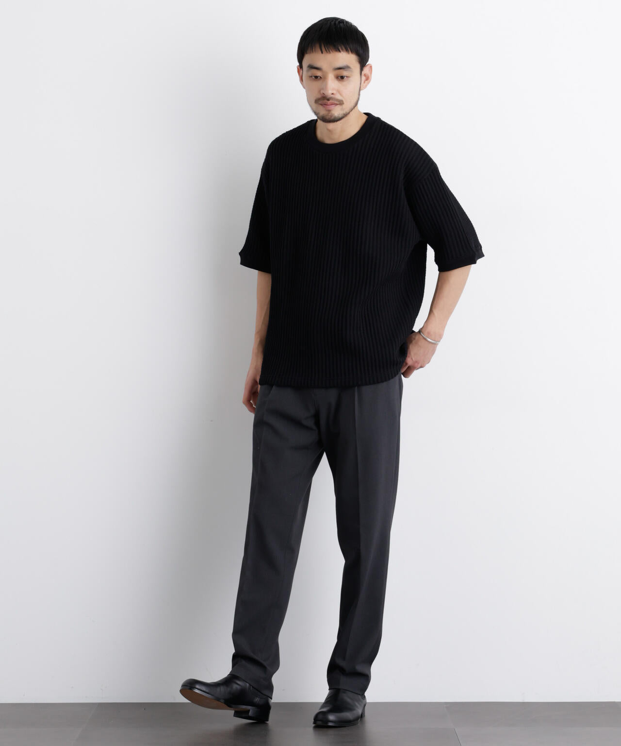オニワッフルワイドTシャツ 半袖