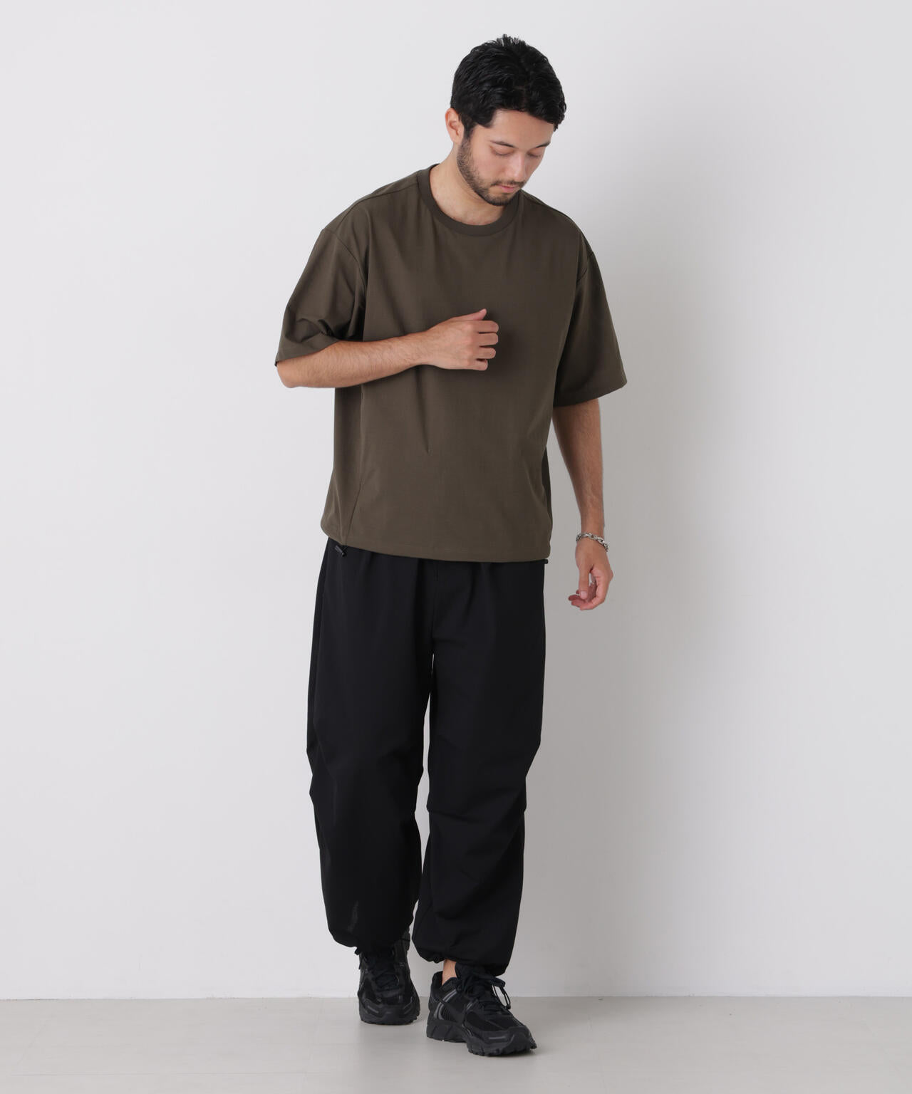 CIRCLEMOVA(R)メッシュリップストップTシャツ 半袖(セットアップ可)
