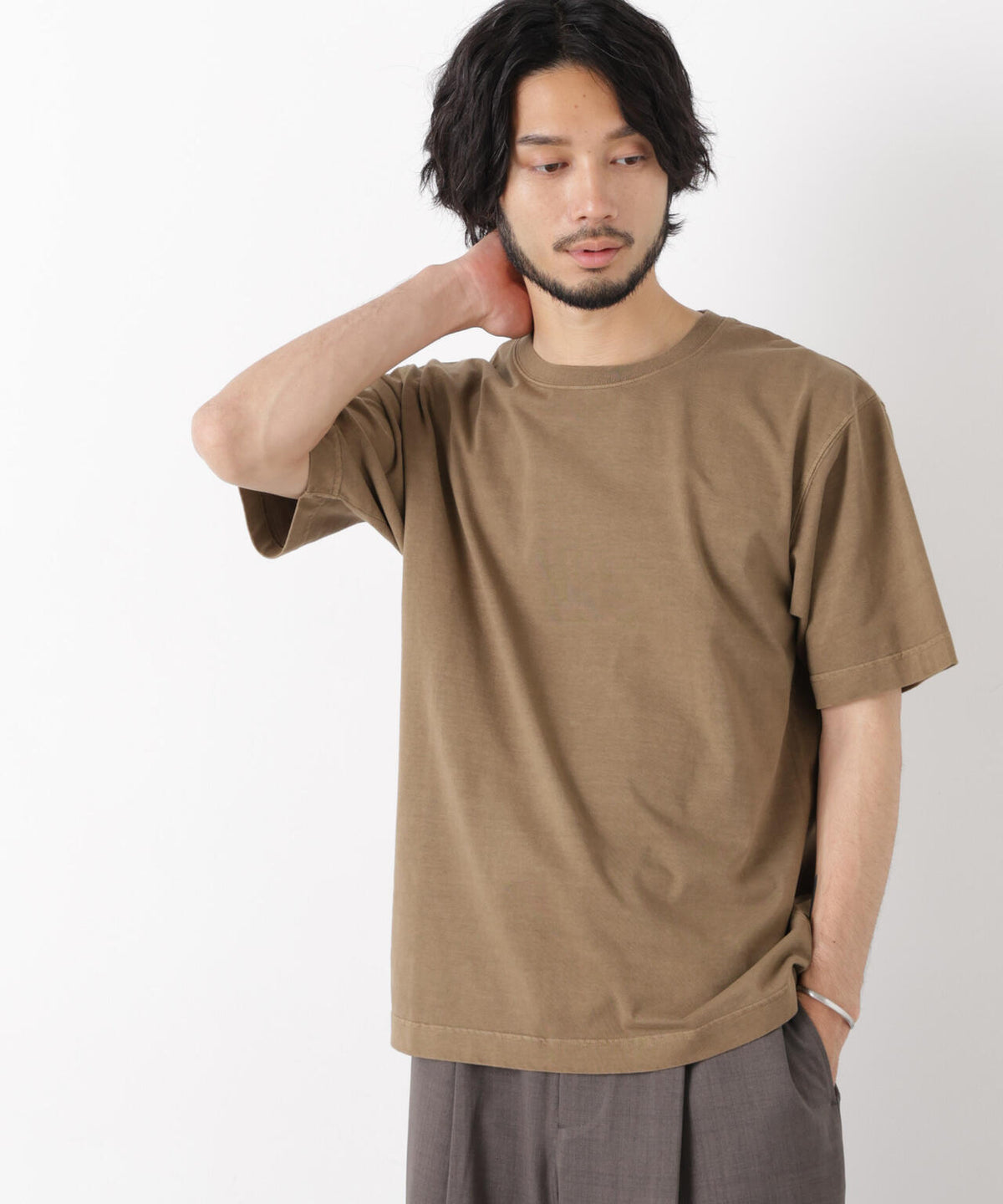 オーバーダイ フェードTシャツ 半袖 | NANO universe（ナノ 
