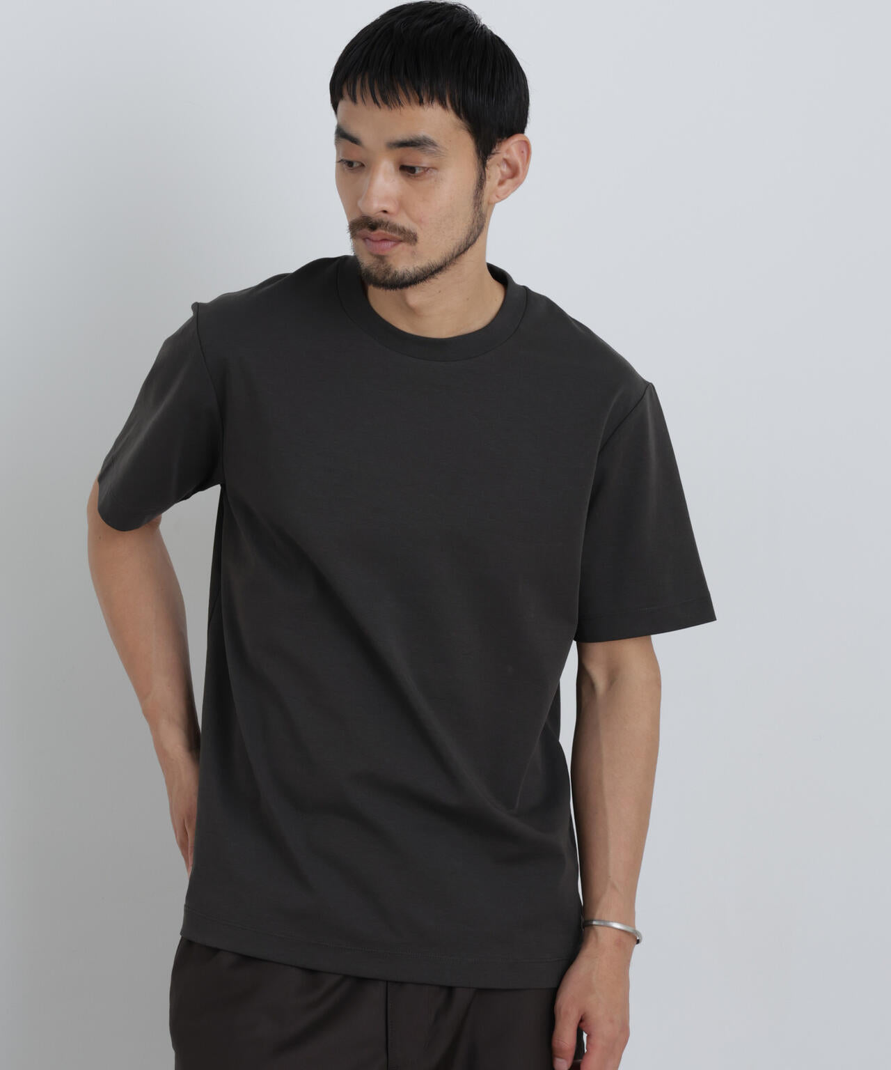 接触冷感】60ポンチTシャツ 半袖 | NANO universe（ナノ・ユニバース