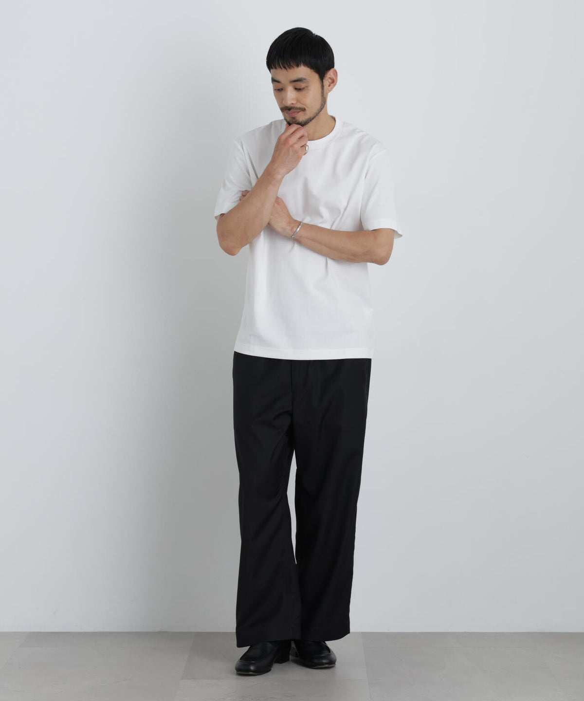 【接触冷感】60ポンチTシャツ 半袖