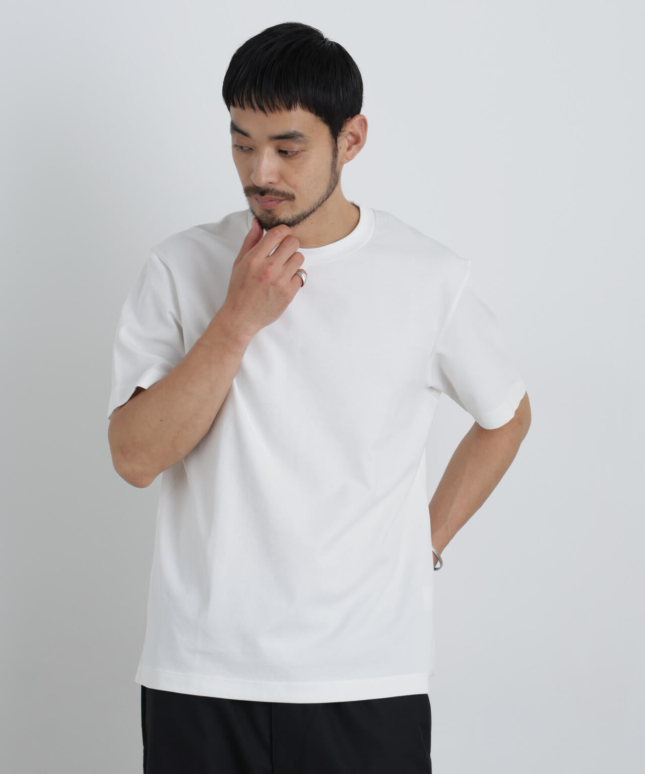 【接触冷感】60ポンチTシャツ 半袖