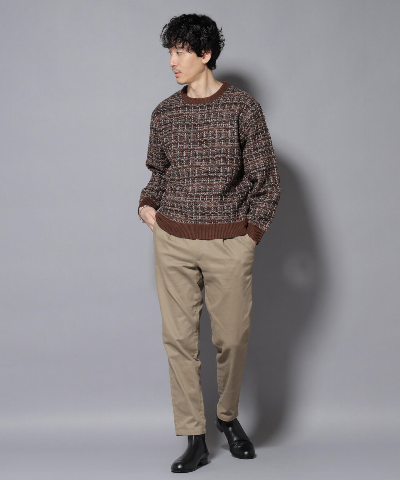 ストレッチコンパクトテーパード