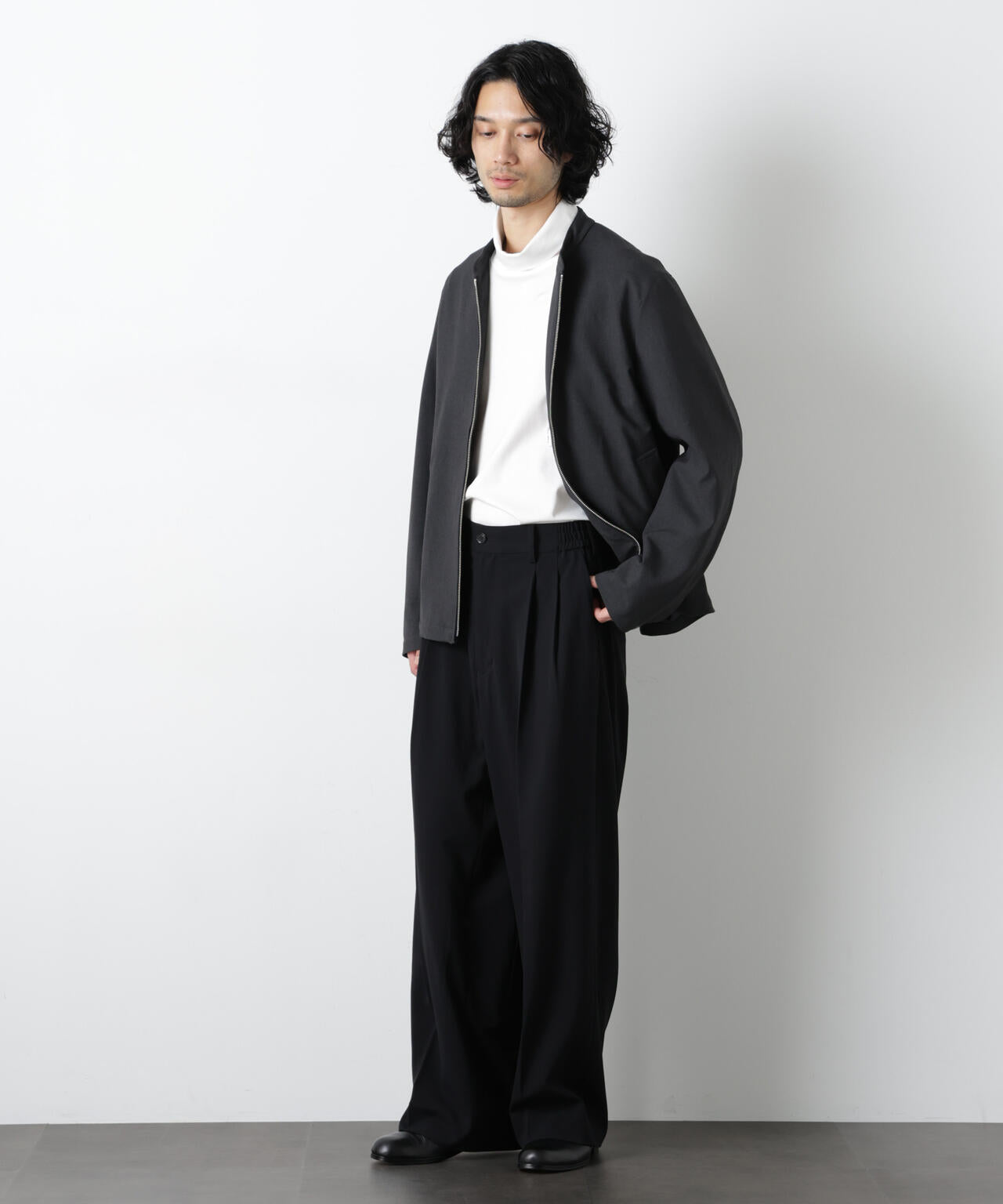 ALWAYS EASY ワイドスラックス