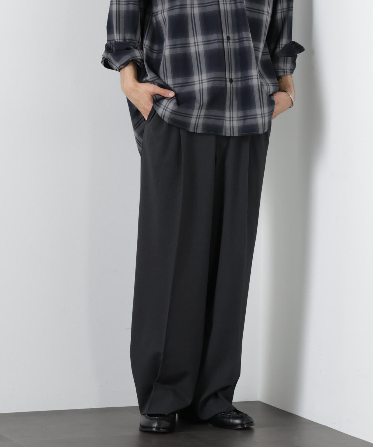 ALWAYS EASY ワイドスラックス