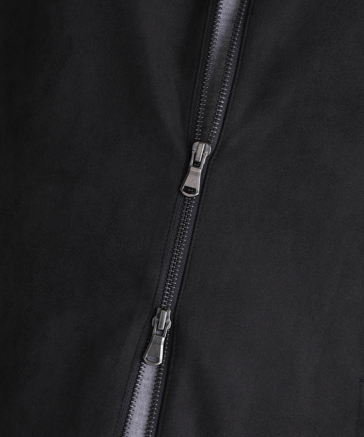 フェイクスエードバンドカラーライダース