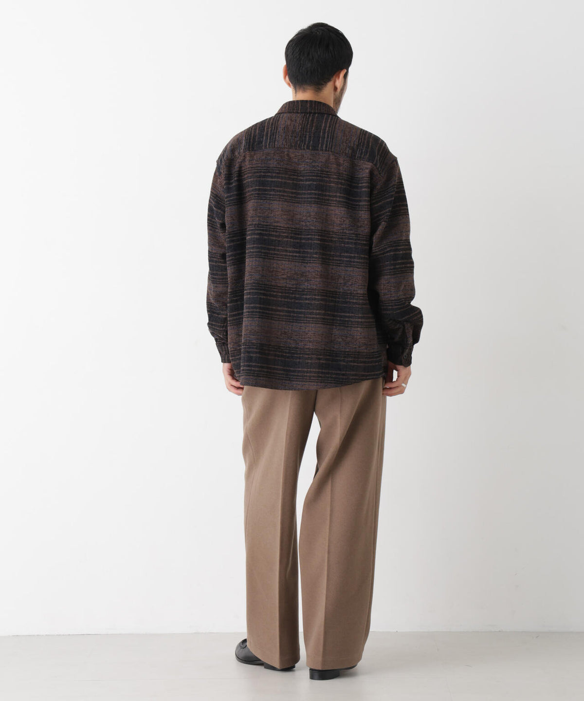 モールチェックシャツ1