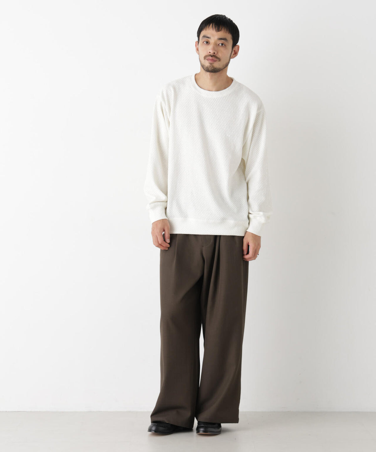 NORMANBROS  モールカットプルオーバー 長袖