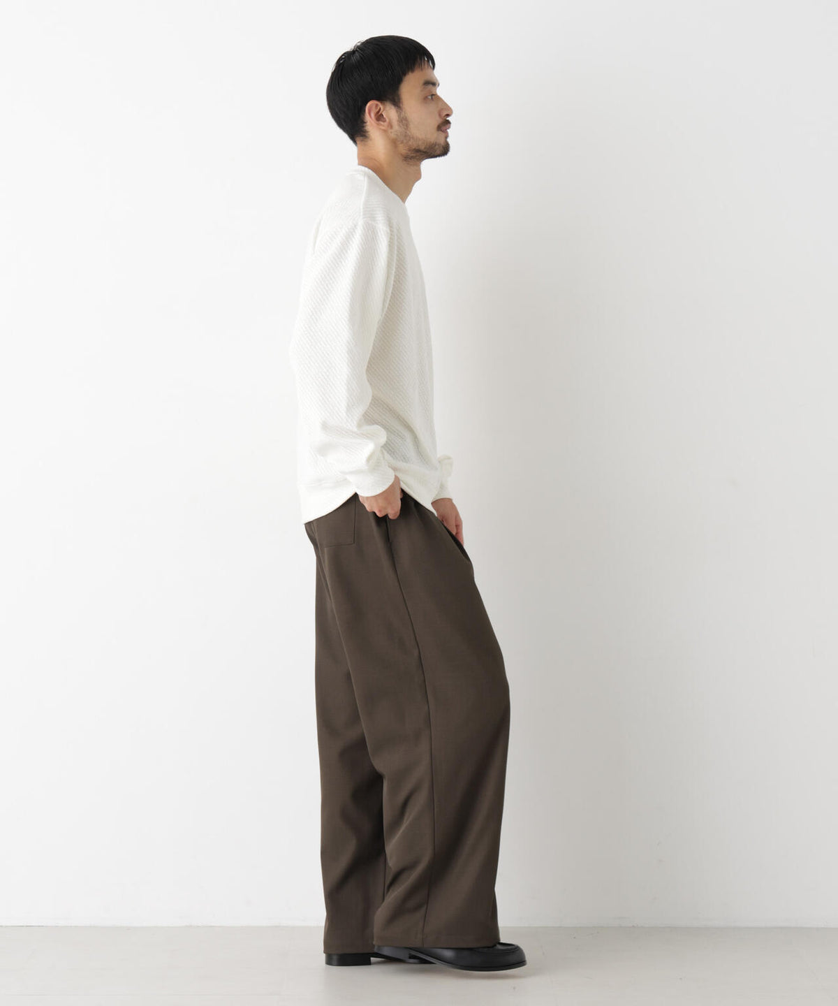 NORMANBROS  モールカットプルオーバー 長袖